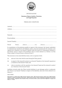 Charterers P&I, DTH and Legal Expenses Terms and Conditions 2010