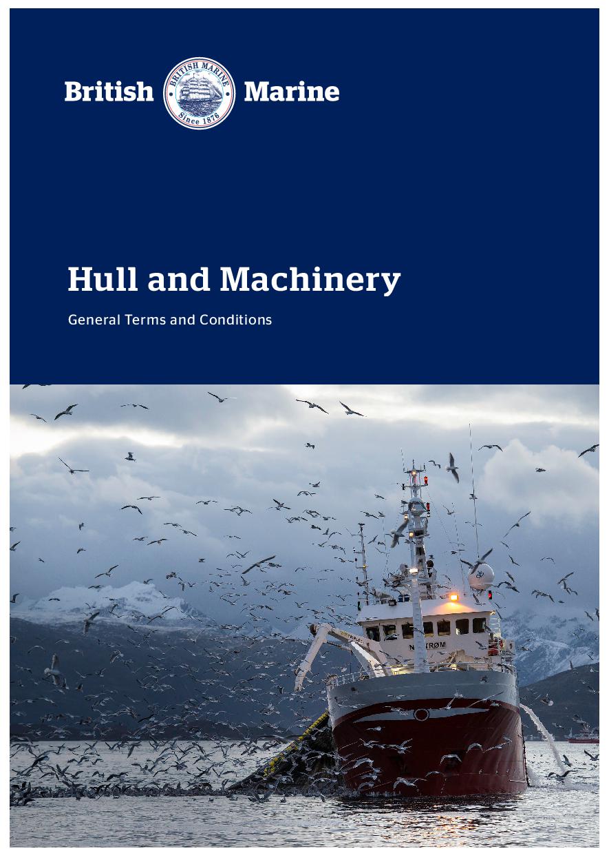 Hull and Machinery Terms & Conditions 2018
